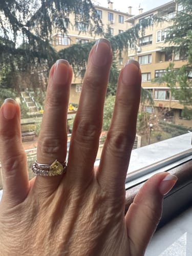 Customer photo review of Pure French - Short Square - 32 Adet Takma Tırnak