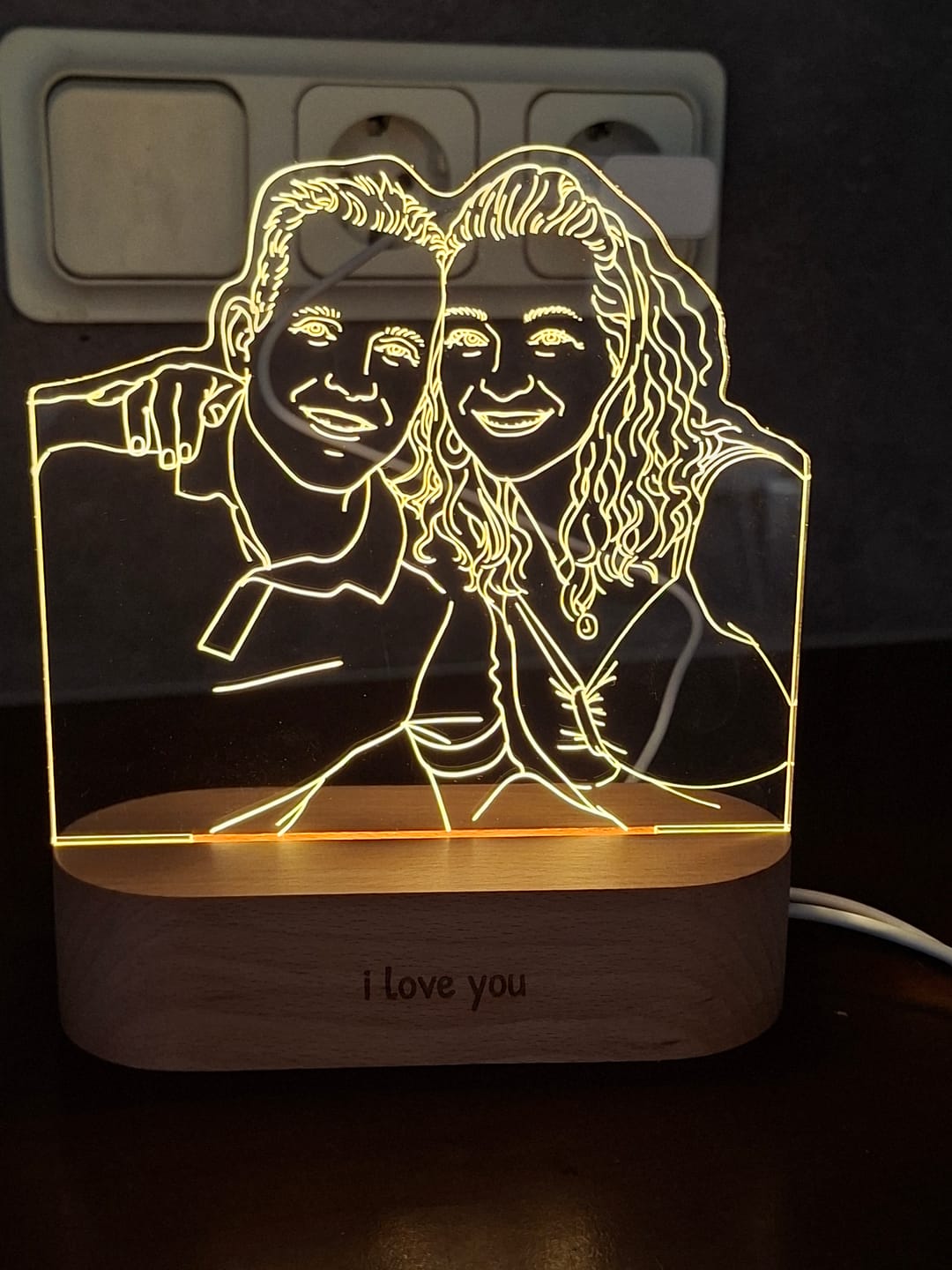 Customer photo review of De Lampiece Lamp