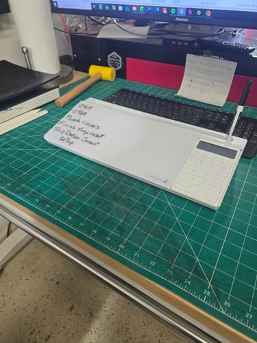 Customer photo review of DeskBoard Buddy