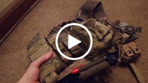 Customer video review of Chest Rig Modular Belt (CRMB) GRID