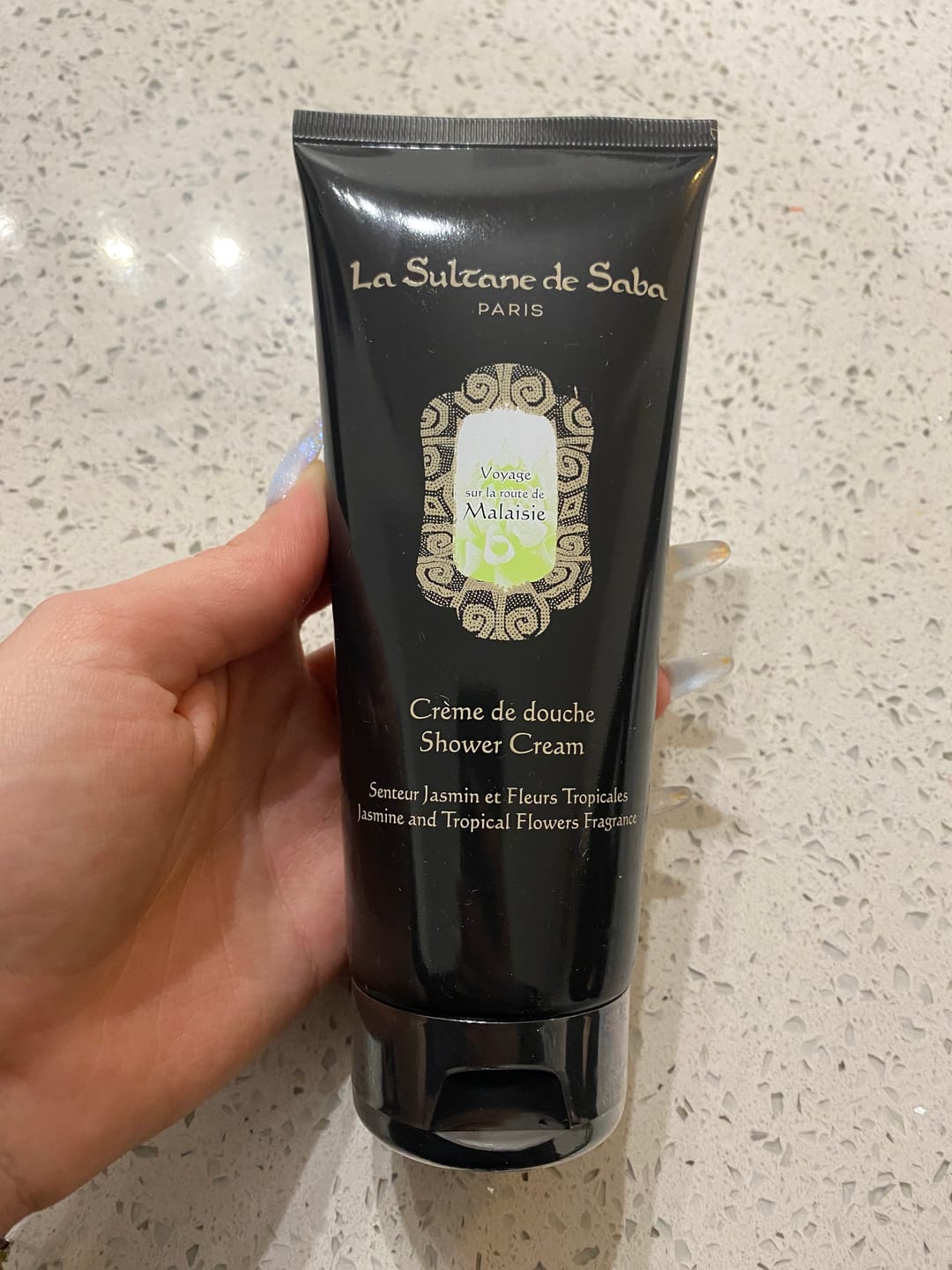 Customer photo review of Shower Cream -  Jasmine And Tropical Flowers - Journey To The Route Of Malaysia