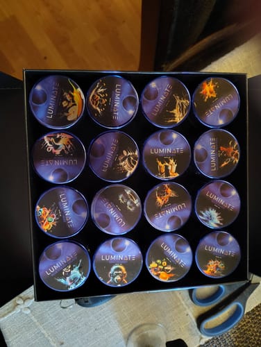 Customer photo review of LUMINATE LIVE RESIN SUGAR - BULK 1 LB BOX