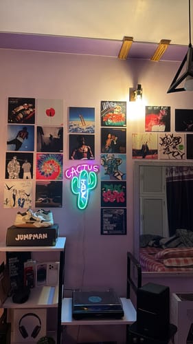 Customer photo review of PLAYLIST - ALBUM COVER PRINTS - CUSTOM WALL COLLAGE POSTERS