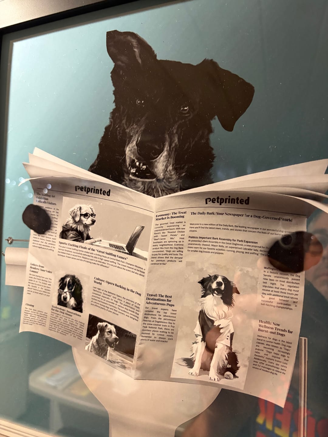 Customer photo review of Important meeting - Personalized Poster