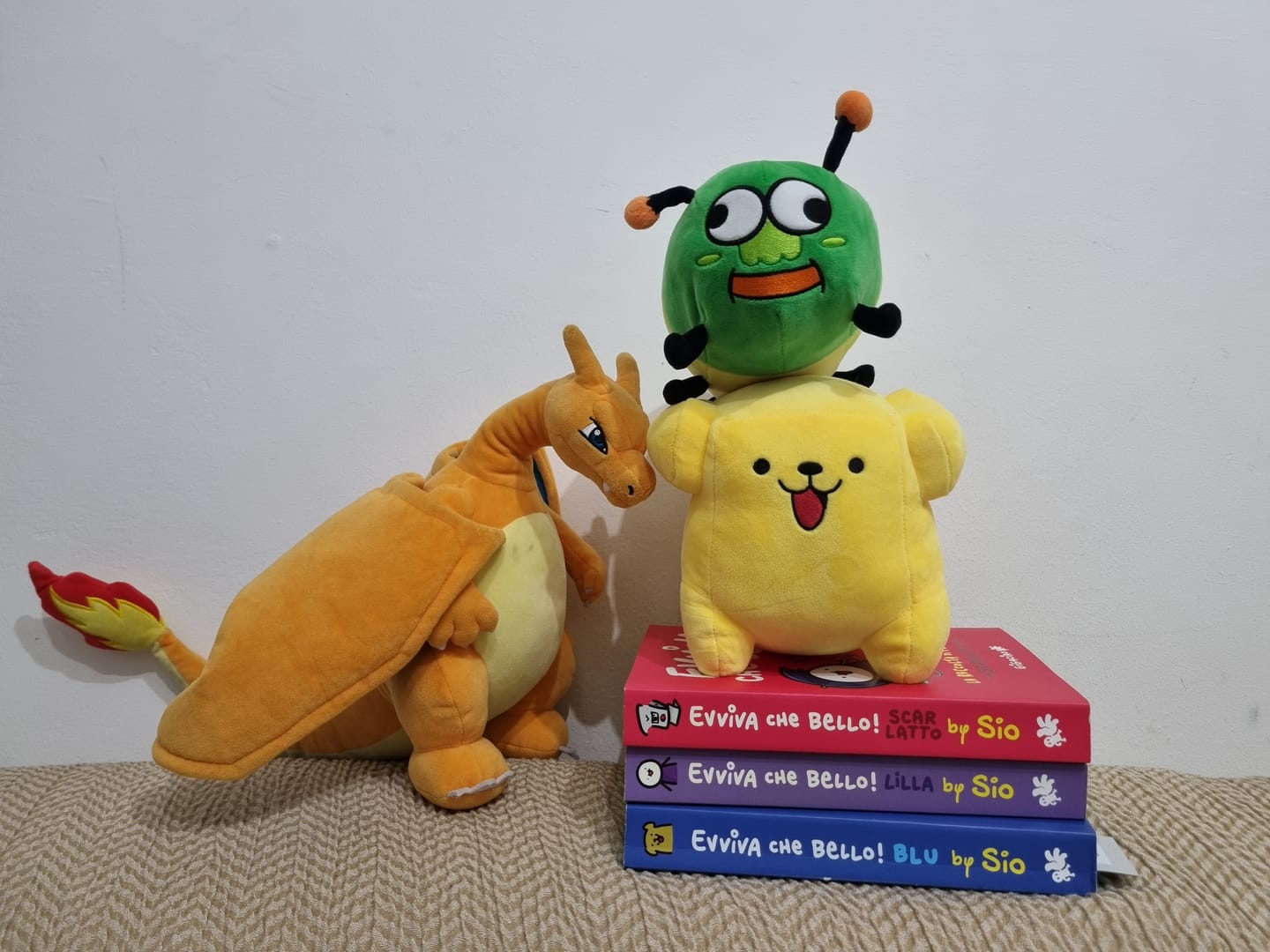 Customer photo review of Peluche Fufos + Albo Fumetti e Risate!