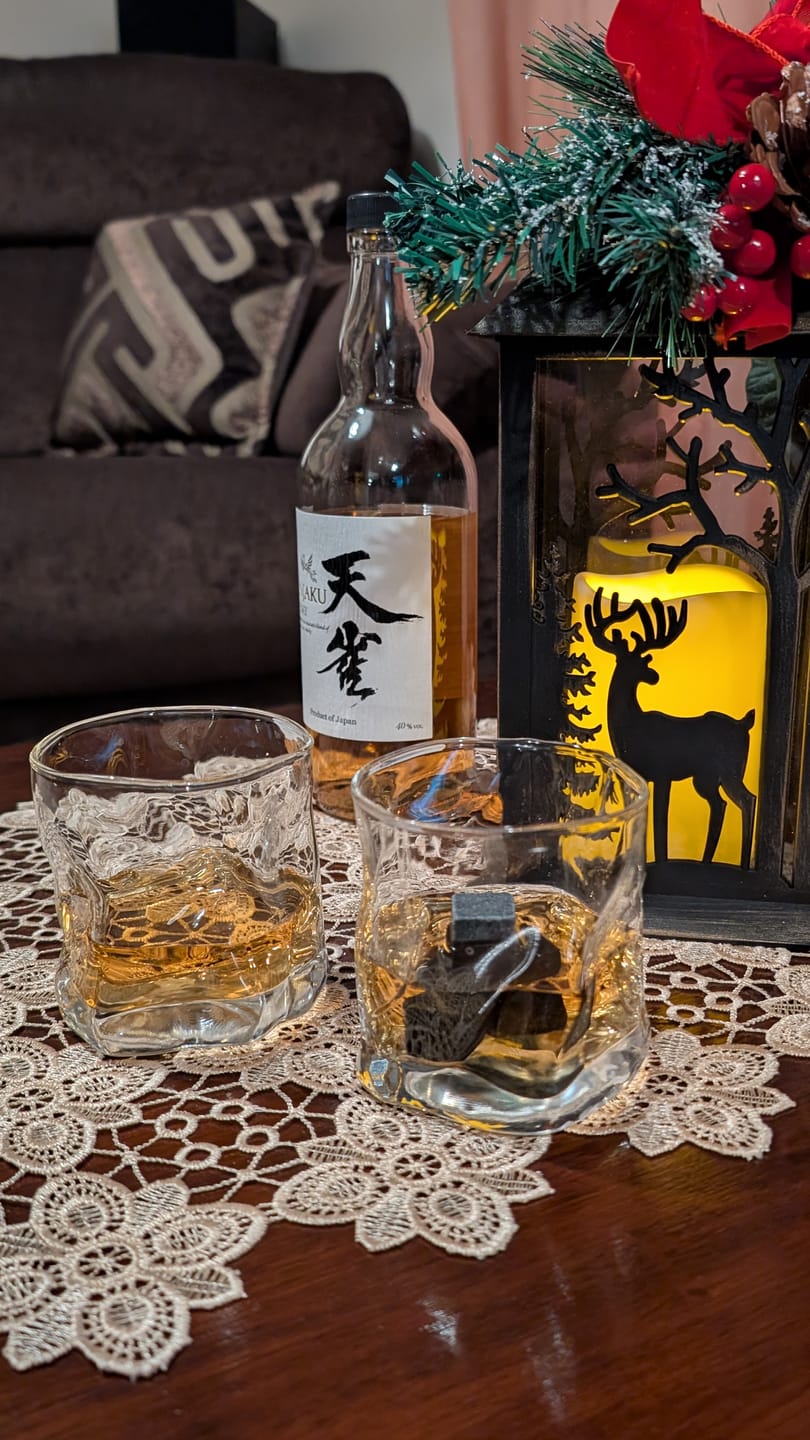 Customer photo review of Crumple - Japanese Whisky Glass