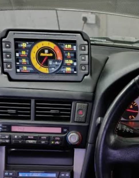 Customer photo review of Nissan Skyline R34 MFD Dash Mount