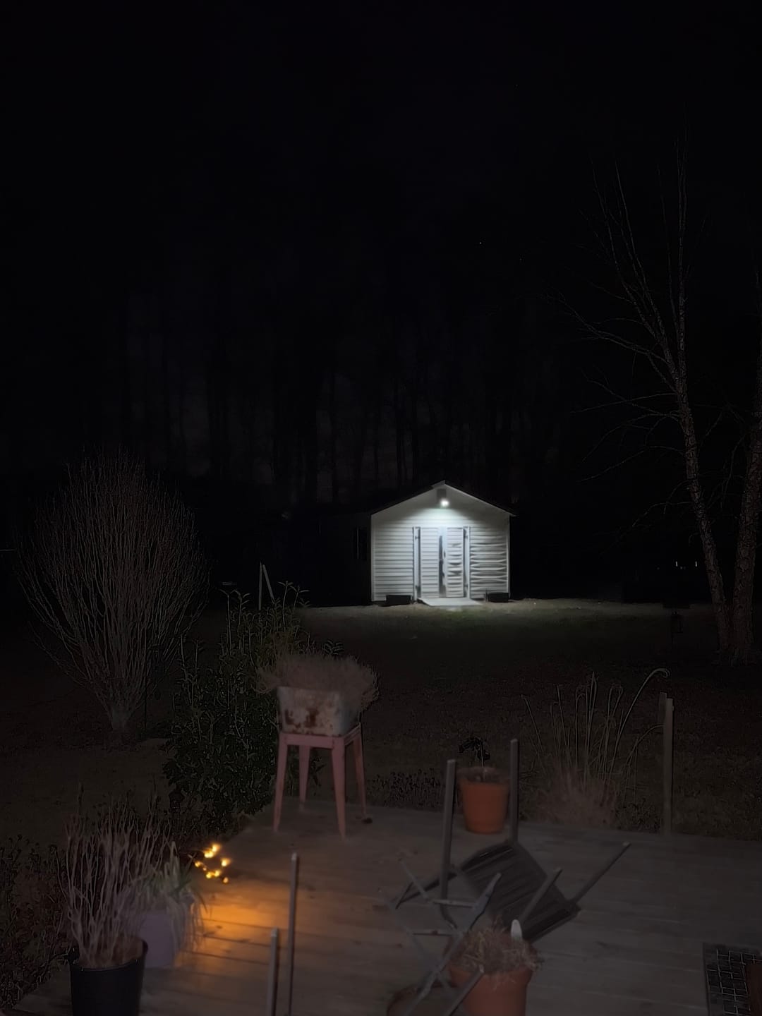 Customer photo review of 40W Solar Street Light 4000 Lumens