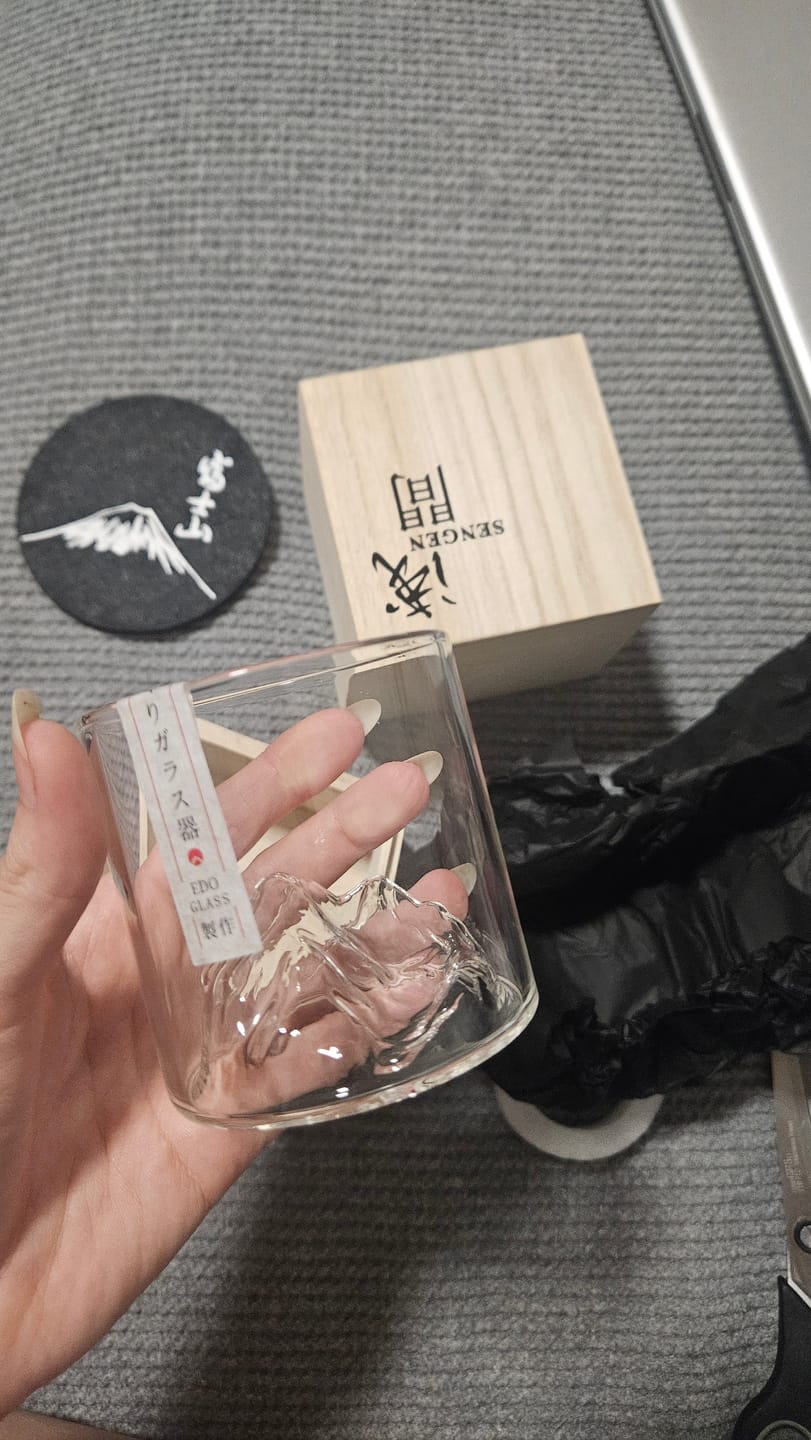 Customer photo review of Asama - Japanese Whisky Glass (1+1 Free)
