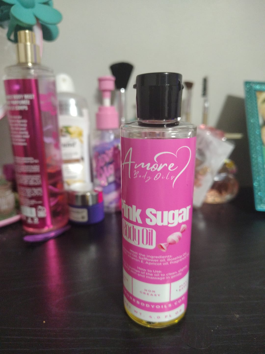 Customer photo review of Pink Sugar - Body Oil