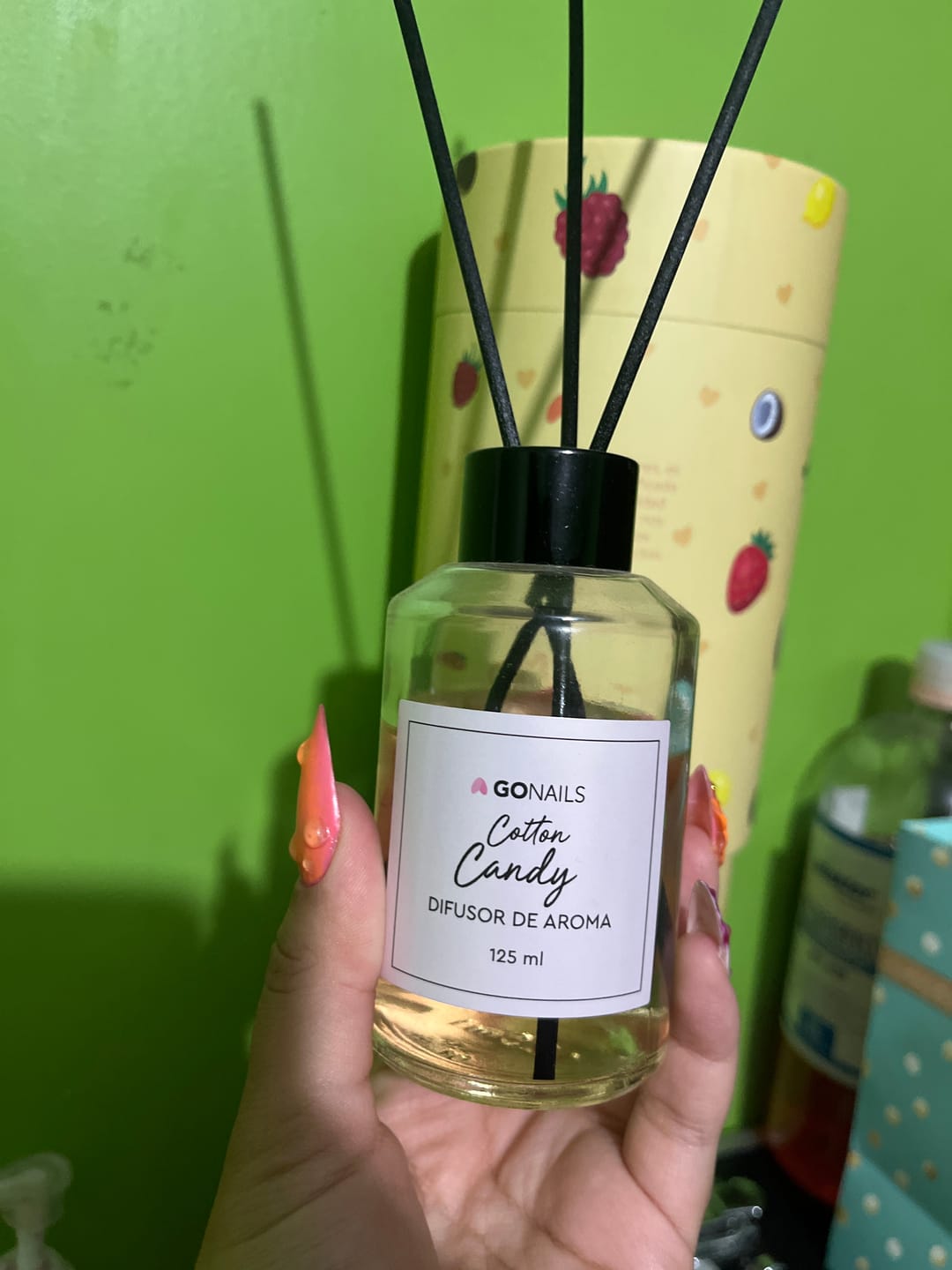 Customer photo review of Difusor de Aroma - Cotton Candy 110 ml