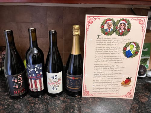 Customer photo review of '45-47' Cabernet Sauvignon