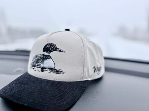 Customer photo review of Red Eye Corduroy Brim Hat