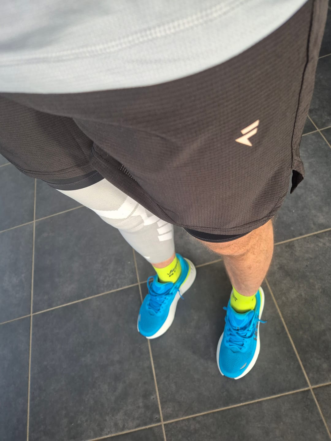 Customer photo review of Short 2 en 1 avec compression intégrée