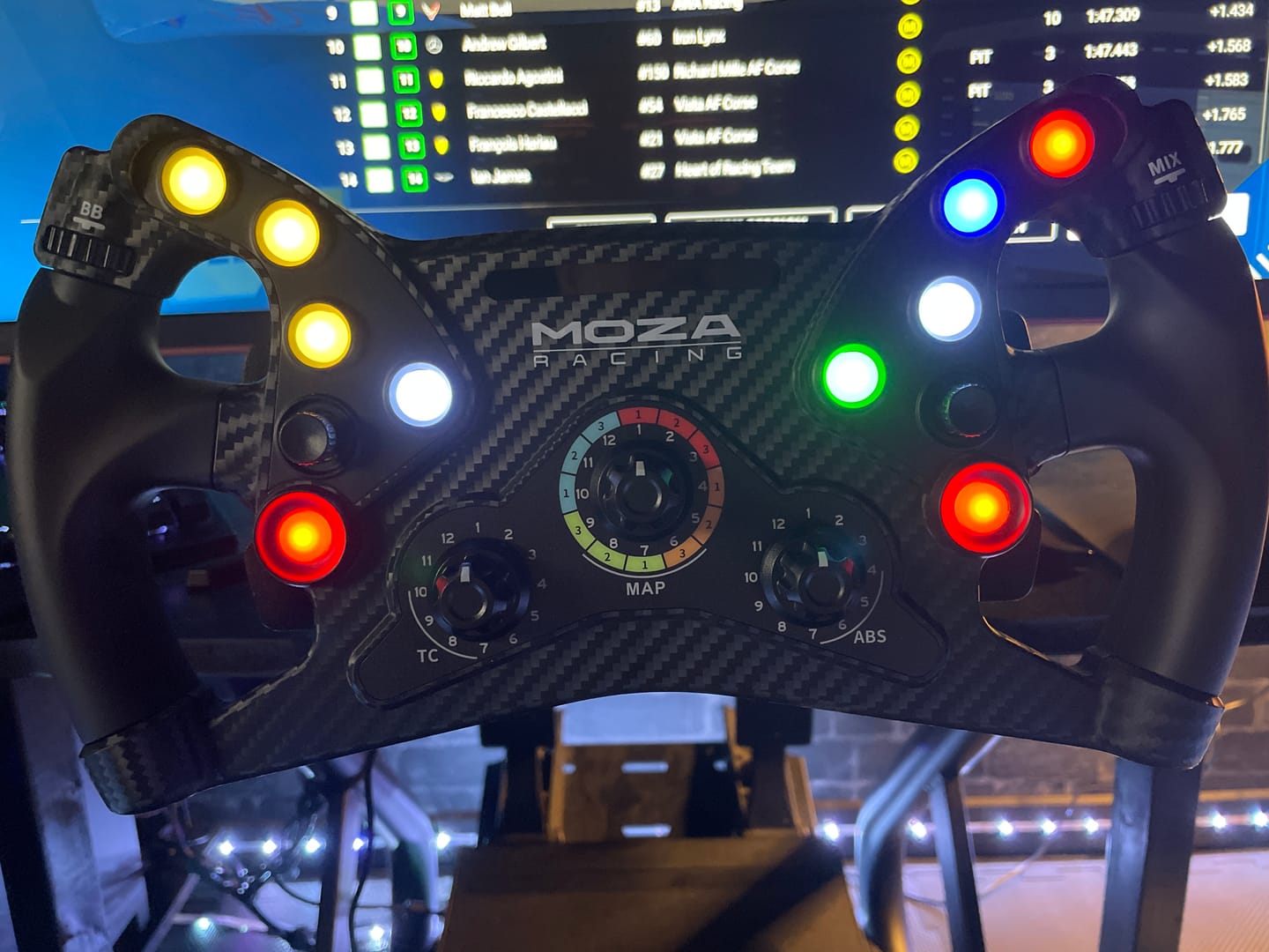 Customer photo review of MOZA RACING KS Steering Wheel