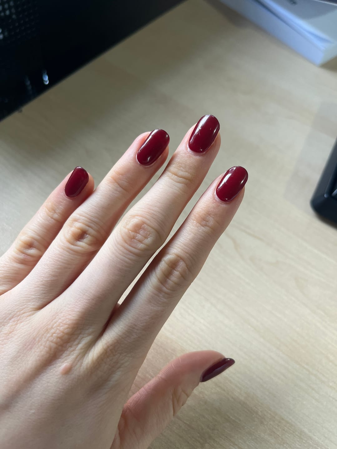 Customer photo review of N Classic Burgundy Jel Tırnak 30 Adet, 2 Kullanım