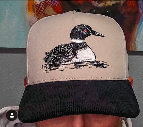 Customer photo review of Red Eye Corduroy Brim Hat