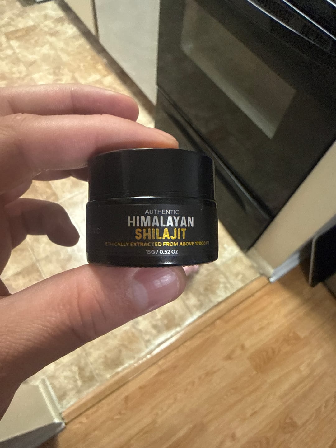 Customer photo review of Authentic Himalayan Shilajit® Resin