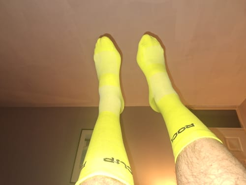 Customer photo review of ROCUP Performance Socks (3 pack)