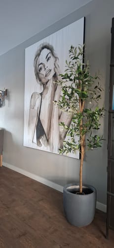 Customer photo review of Kunst Olijfboom 170cm