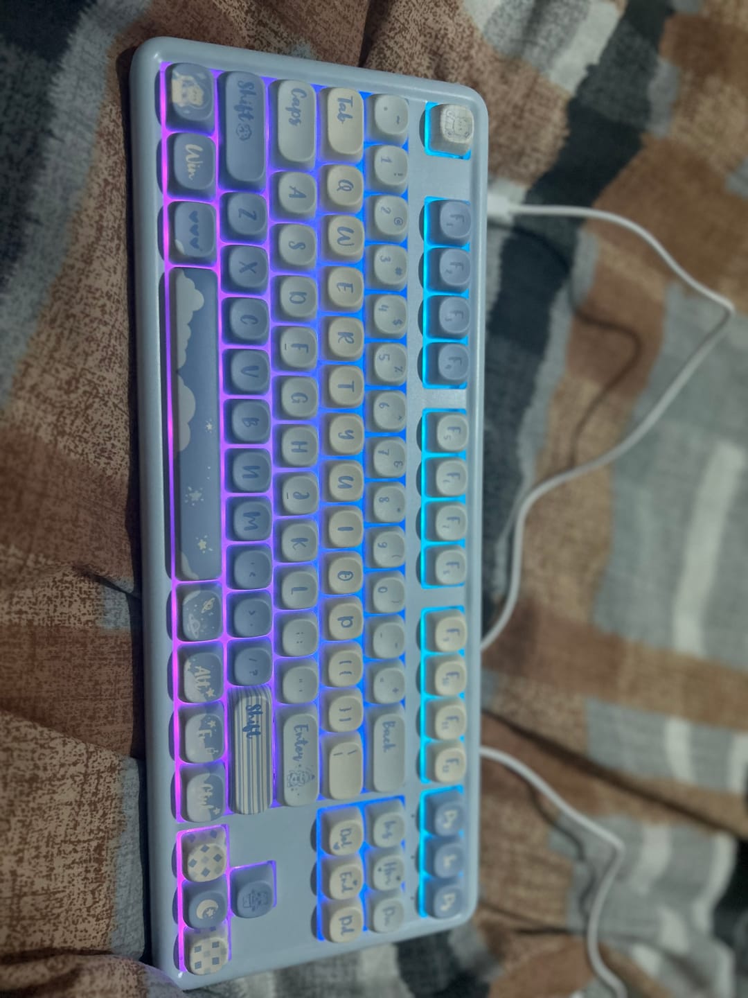 Customer photo review of YUNZII B87 Mekanik Klavye