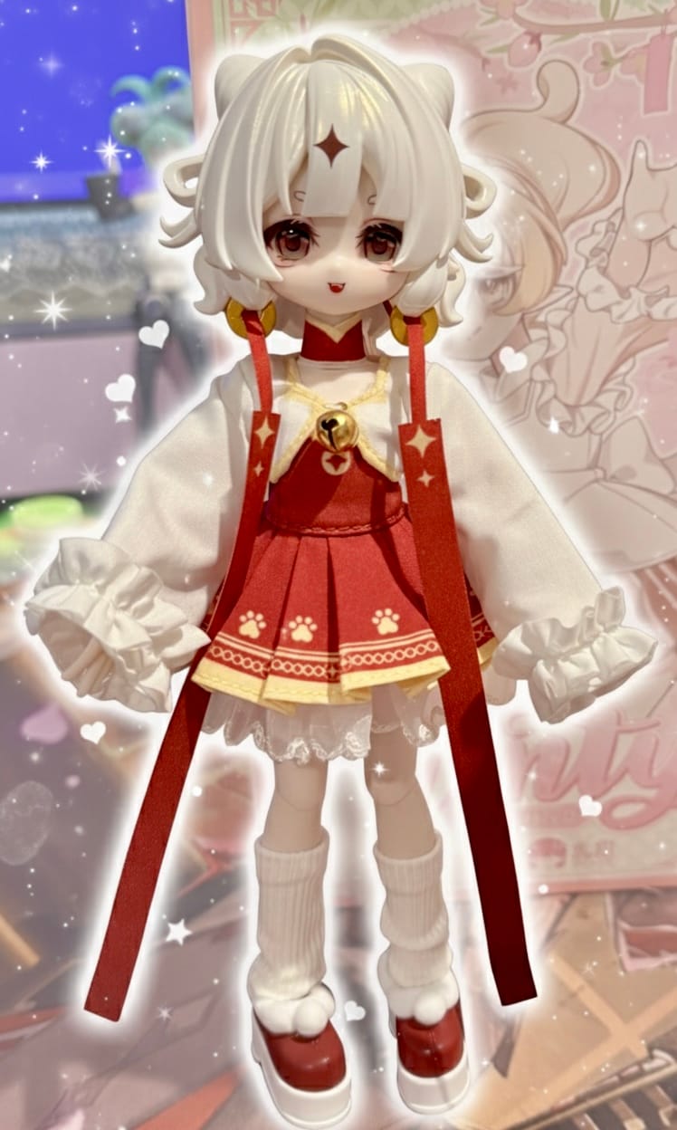 Customer photo review of Minty Little Lucky Spirits Series 1/8 Action Figure BJD Blind Box