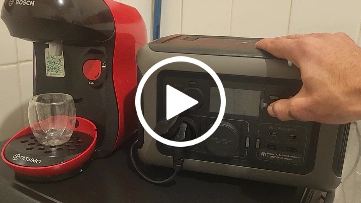 Customer video review of ALLPOWERS R600 Station électrique portable 600W 299Wh Batterie LiFeP04