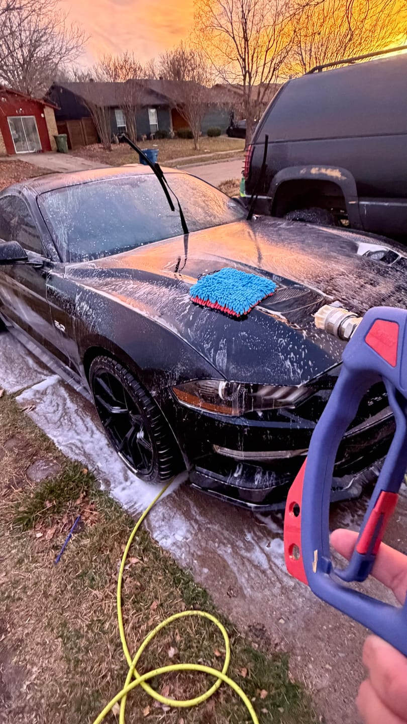 Customer photo review of McKillans® Dual-Color Chenille Wash Pad (Pack of 2)