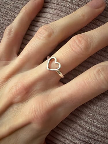 Customer photo review of Bague Mademoiselle argent
