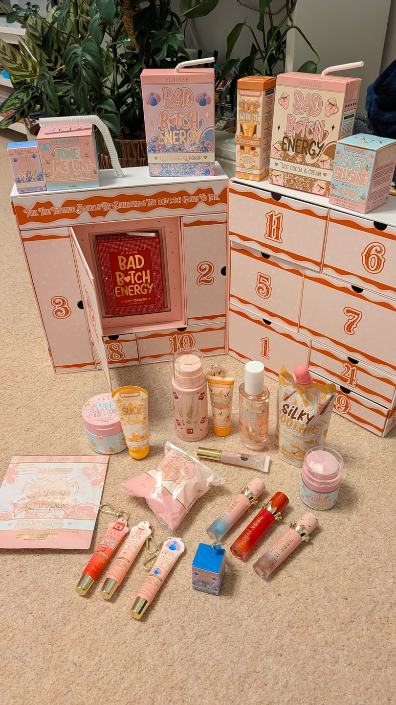 Customer photo review of 12 Sleighs Of Christmas Bad Bitch Skincare Advent Calendar 2025
