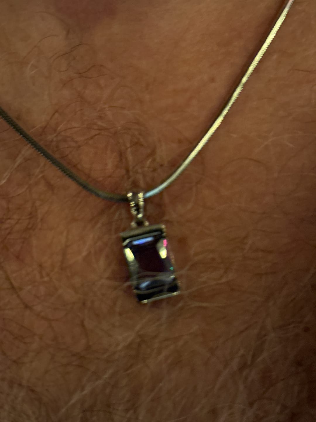 Customer photo review of Chip - Tanzanite