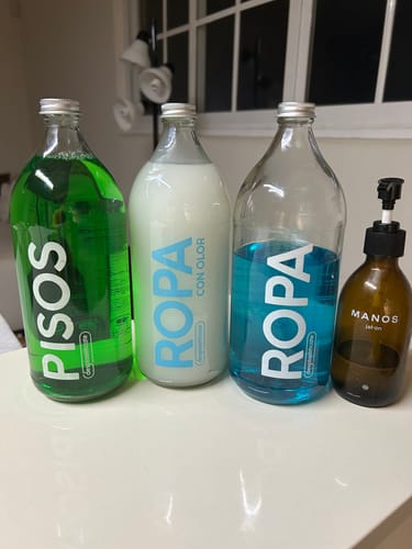 Customer photo review of Detergente de ROPA hipoalergénico