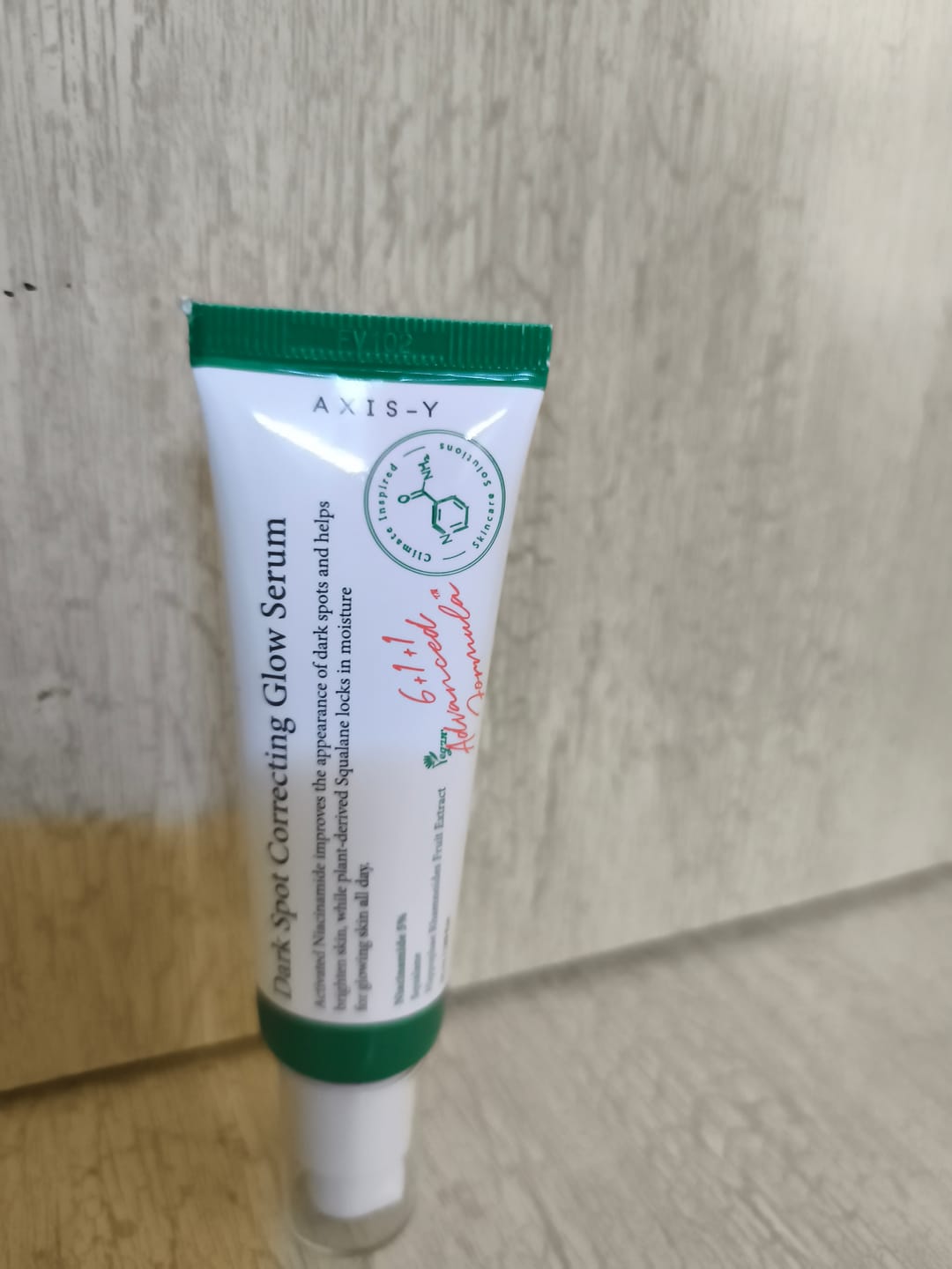 Customer photo review of سيرم تصحيح البقع الداكنة من اكسيس واي - 50مل