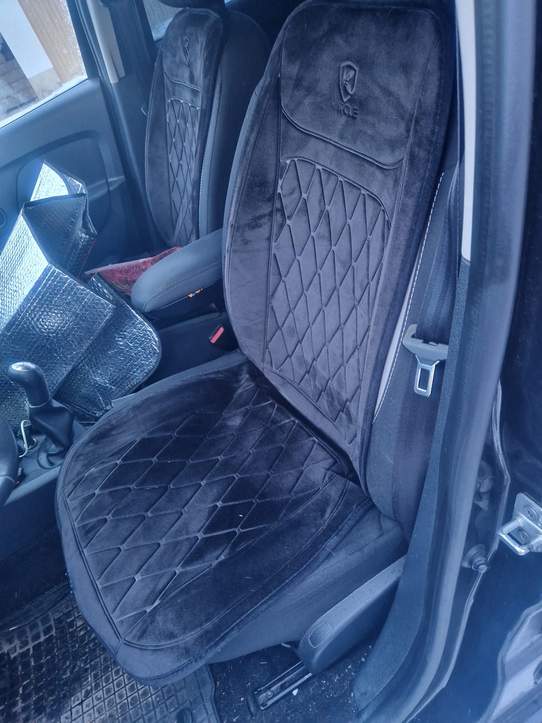 Customer photo review of Beheizte Autositzauflage