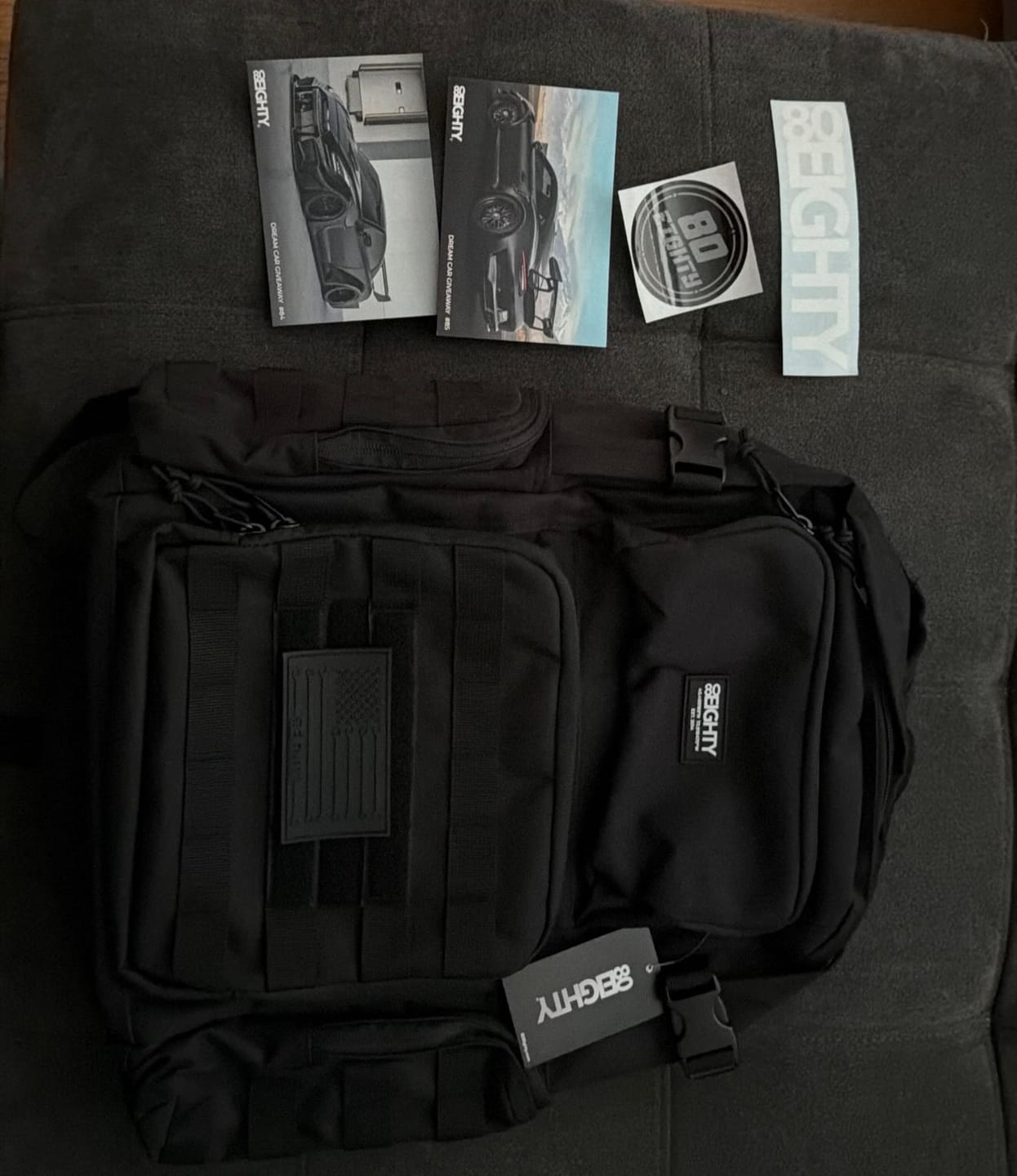 Customer photo review of 80Eighty® Commando Raven Backpack