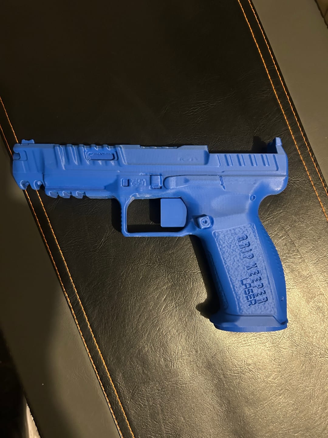 Customer photo review of Grip Keeper Laser Trainer – Trigger-Activated Laser Training Pistol