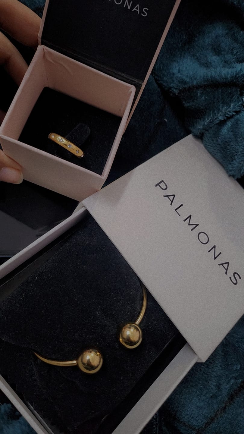 Customer photo review of Diamond Studded Ring