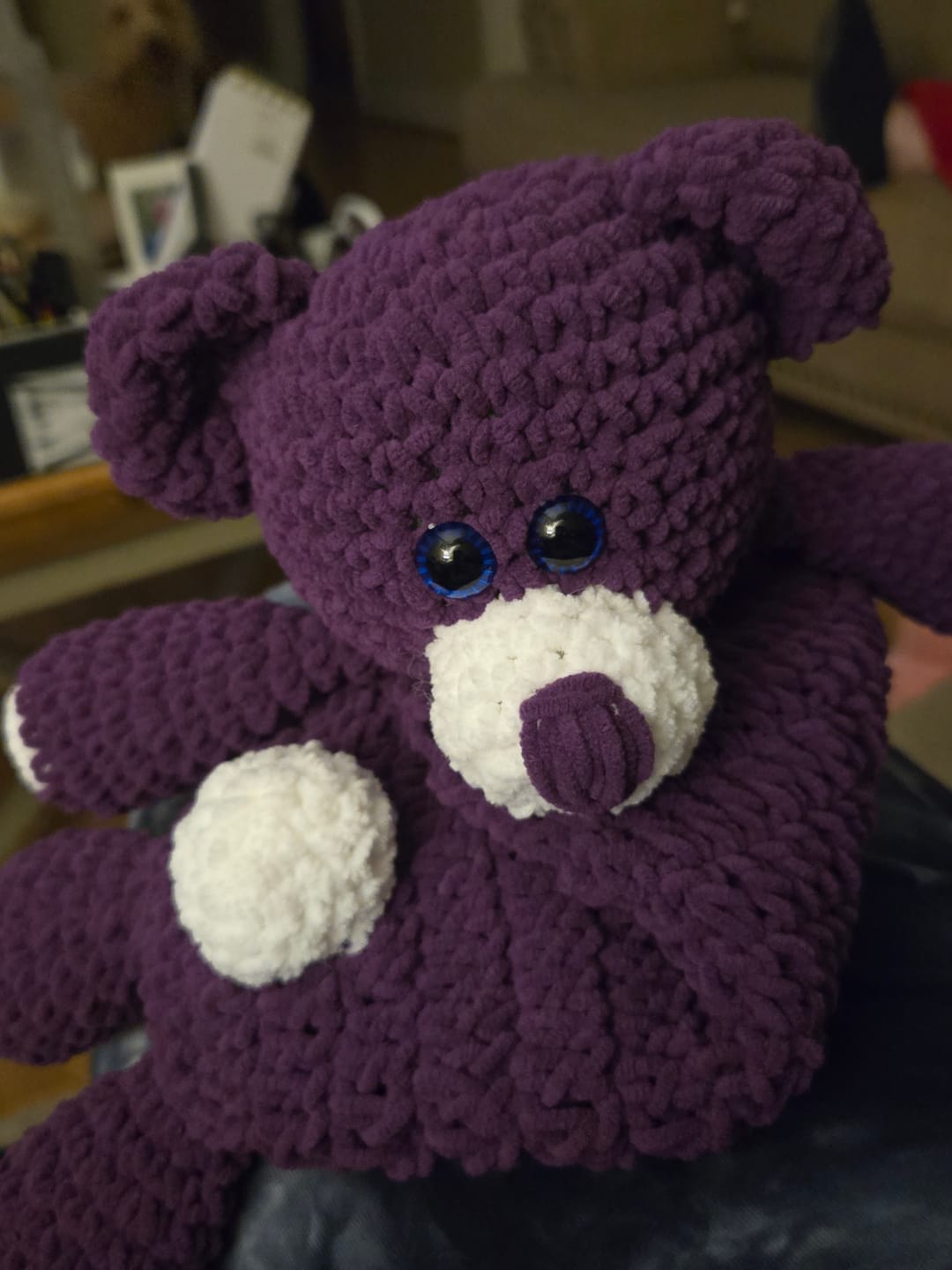 Customer photo review of Crochet Teddy Bear Pattern PDF Download