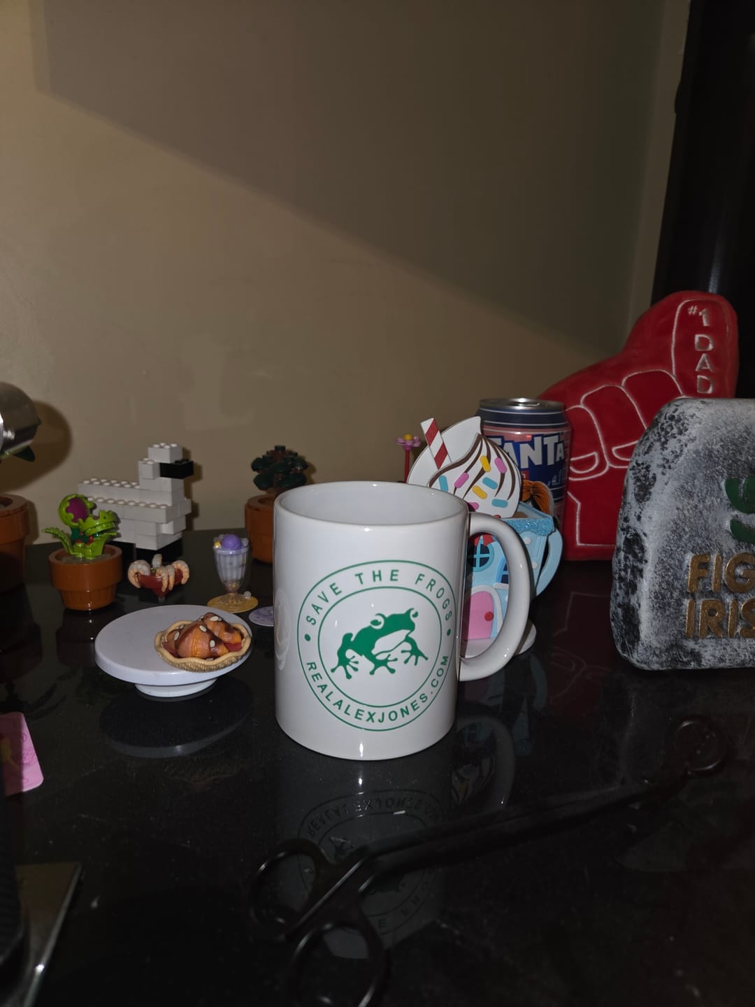 Customer photo review of Save The Frogs Coffee Mug