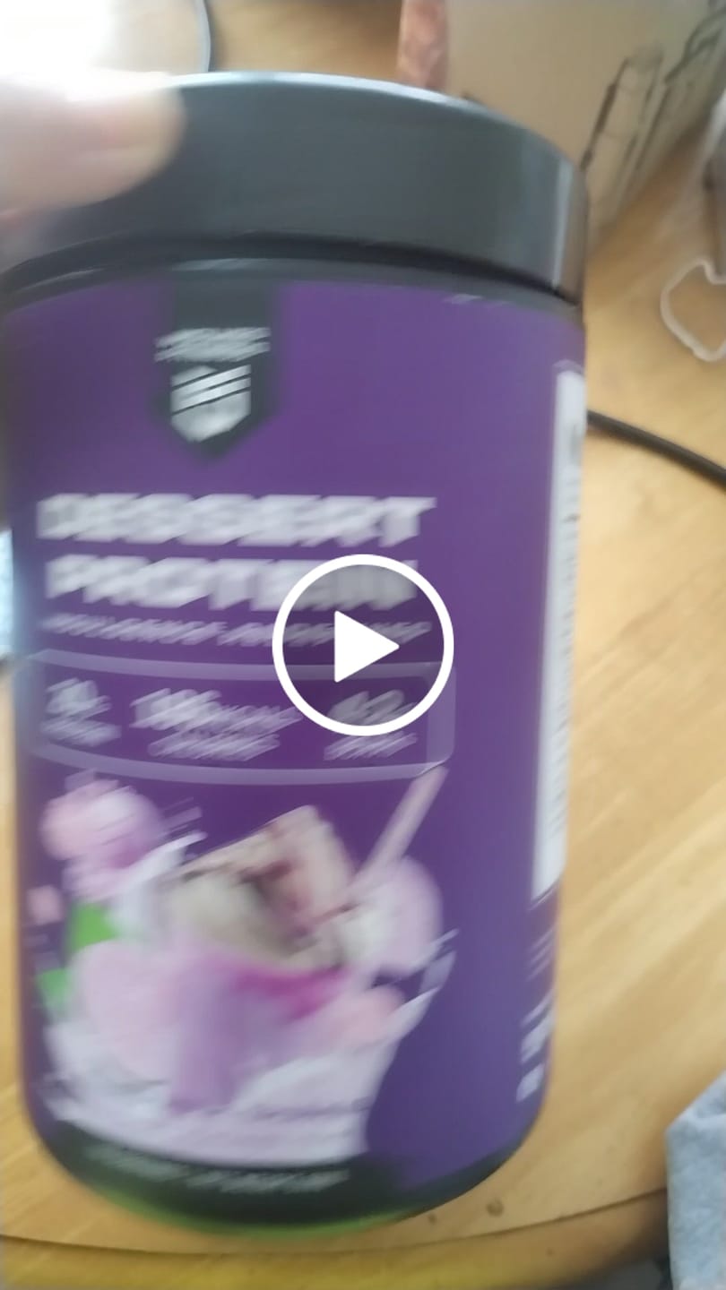 Customer video review of [Pre Oder 7-10days] DESSERT PROTEIN TARO MILK SHAKE [900g Tub - 20 Servings]