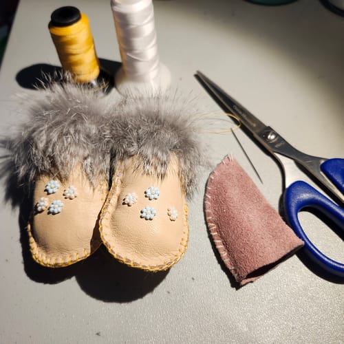 Customer photo review of Mini Mitten keychain PDF