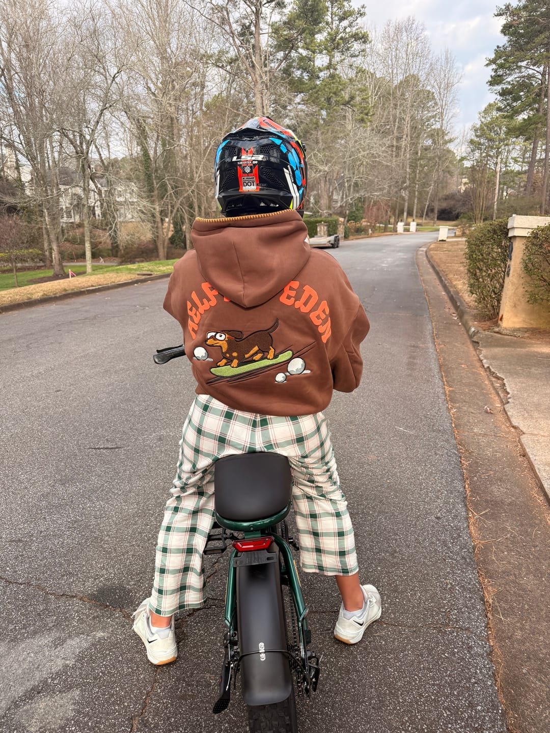Customer photo review of Aelfric Eden Boxy Dachshund Hoodie