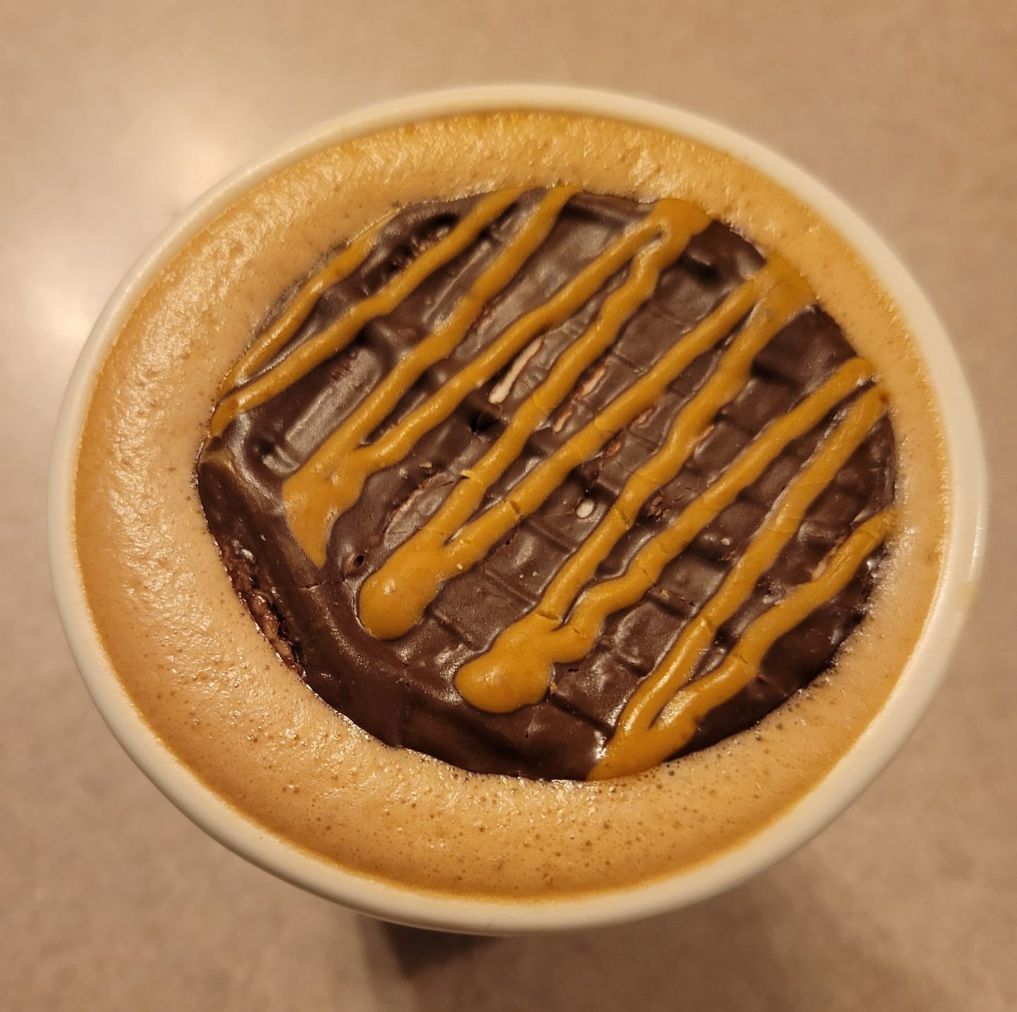 Customer photo review of Black Forest Gateau Hot Chocolate