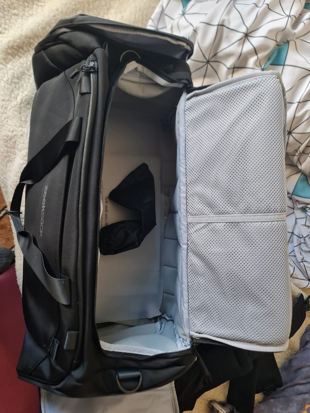 Customer photo review of The Weekender 50L
