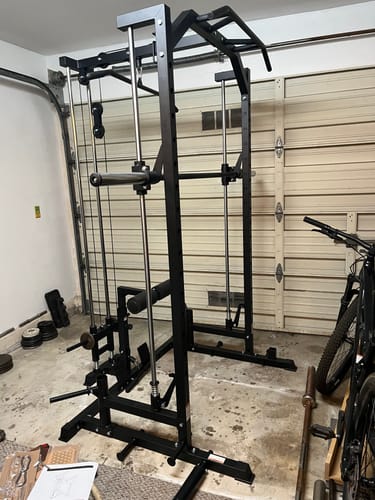 Customer photo review of M1-2.0 Space Saving Smith Machine Squat Rack