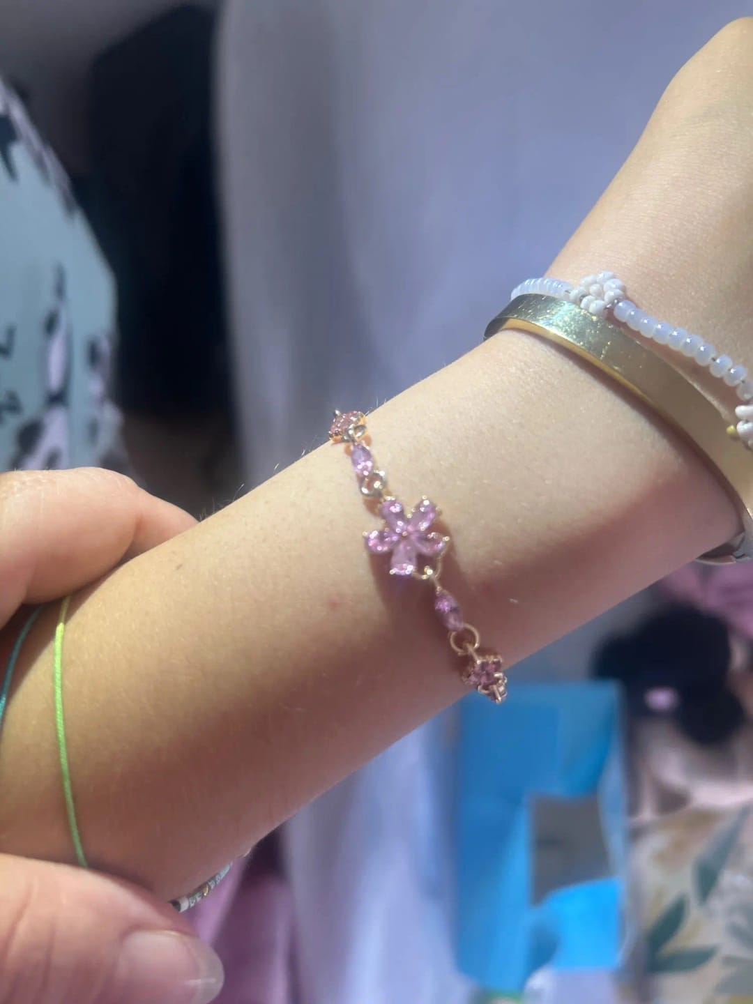 Customer photo review of Princess Cuff Aurora