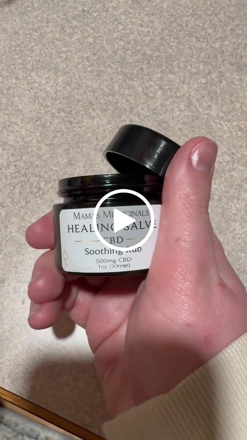Customer video review of Healing Salve