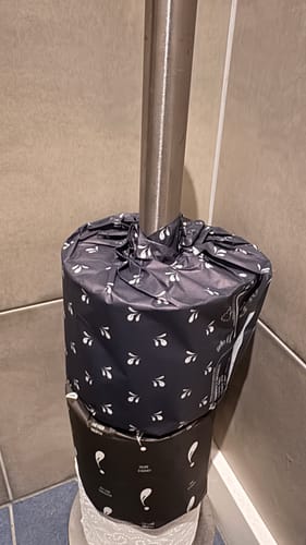 Customer photo review of 100% Bamboo Toilet Paper - 4 ply - 30 meters