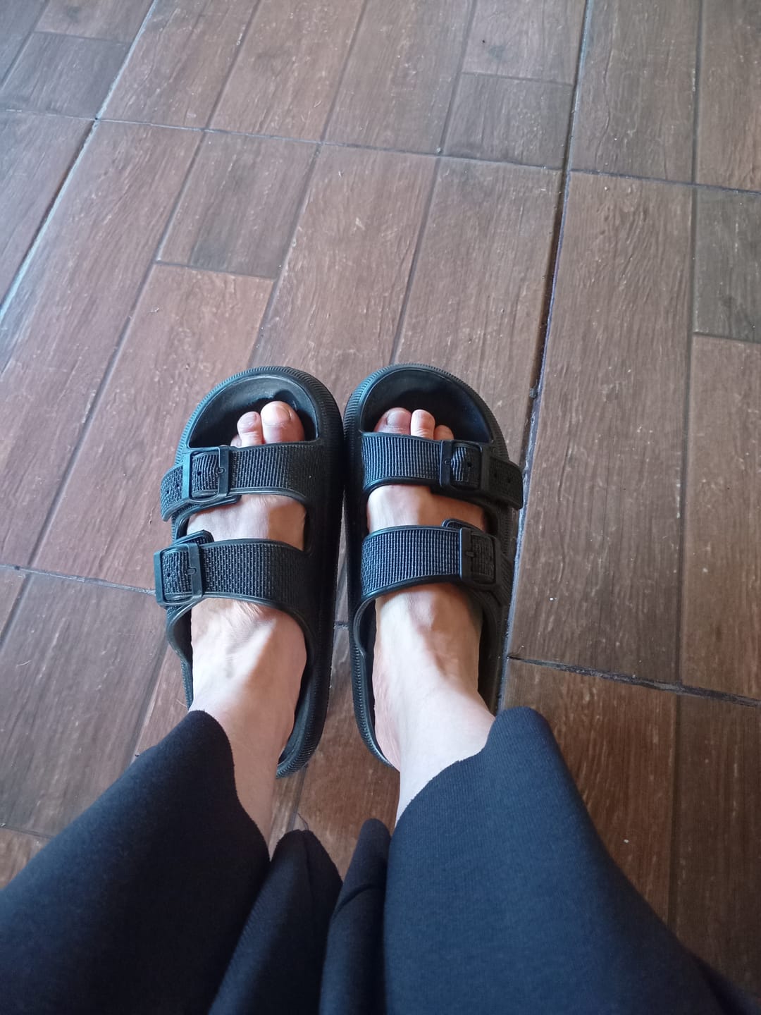 Customer photo review of Chanclas BLUSH