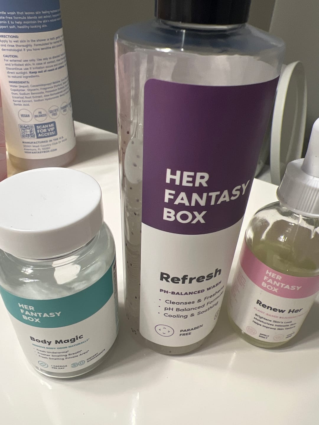 Customer photo review of Her Fantasy Starter Kit